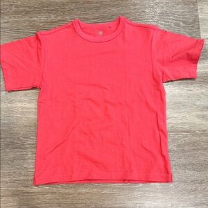 Uniqlo Bright Red Kids Short Sleeve Tee